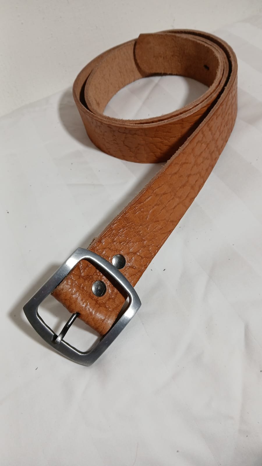 Cinturón Vaqueta Grabada